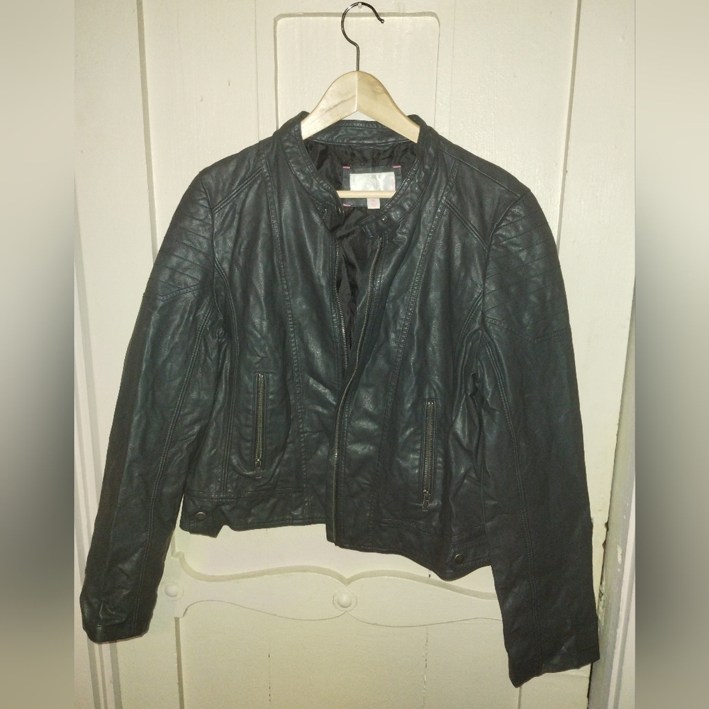 Xhiliarations leather jacket